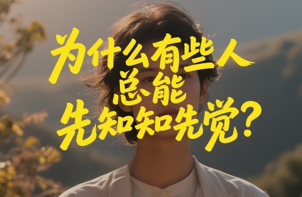 付费文章：为什么有些人总能先知先觉？-聊项目