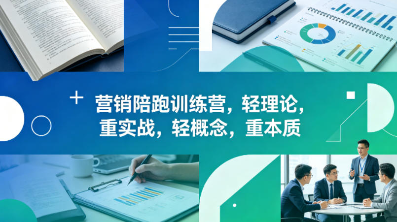 老A营销陪跑训练营，轻理论，重实战，轻概念，重本质(更新2026年6月)-聊项目