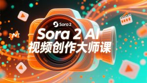 如何利用Sora 2创建流行AI人工智能视频大师班教程:掌握创作全流程,产出百万播放内容-聊项目