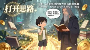 付费文1+2:年轻人还能抓住的几大隐形翻身机会:打开思路,发现那些闷声发财的冷门赛道-聊项目