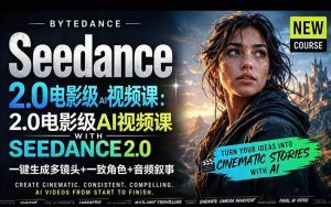字节跳动的Seedance 2.0 AI电影视频生成制作教程,一键生成多镜头+一致角色+音频叙事-中英字幕-聊项目