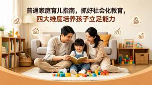付费文章:普通家庭育儿指南,抓好社会化教育,四大维度培养孩子立足能力-聊项目